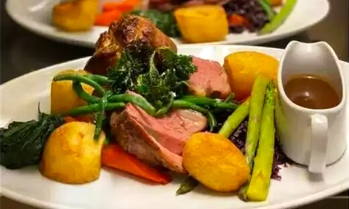 2-Course Traditional Sunday Lunch by the Sea for 2–4