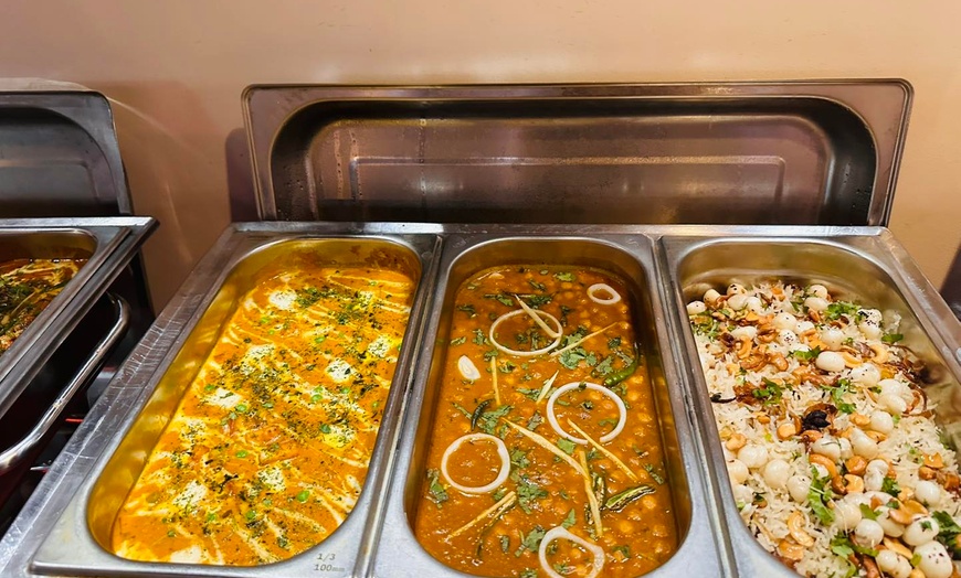 Image 3: Weekend Indian Buffet with Small Beer or Small Wine for 1, 2, or 4