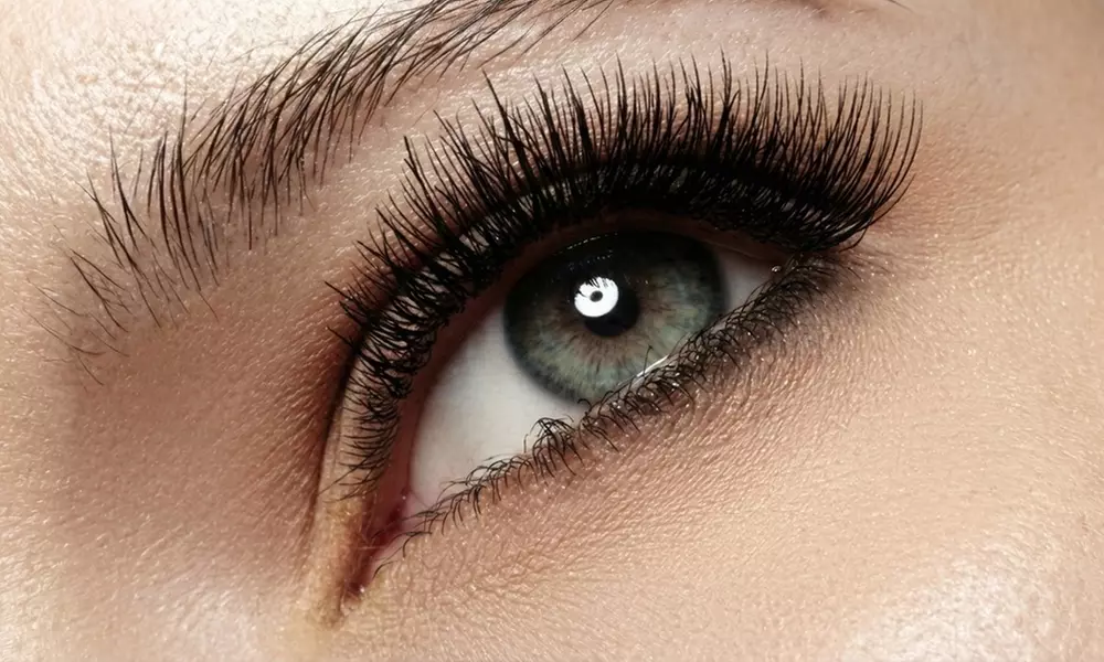 Enhance with One Full Set of Volume Cluster Lash Extensions with Optional Two Week Fill In (Up to 83%Off)