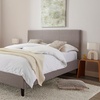 Image 1: DS Living Marcelli Upholstered Bed in Grey 
