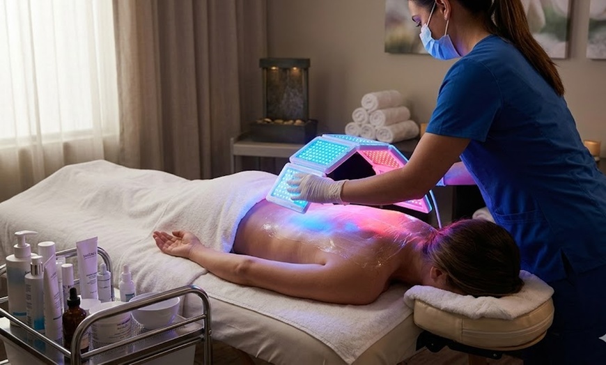 Image 2: Indulge in a 60 Minute Relaxing or Exfoliating Back Facial Treatment