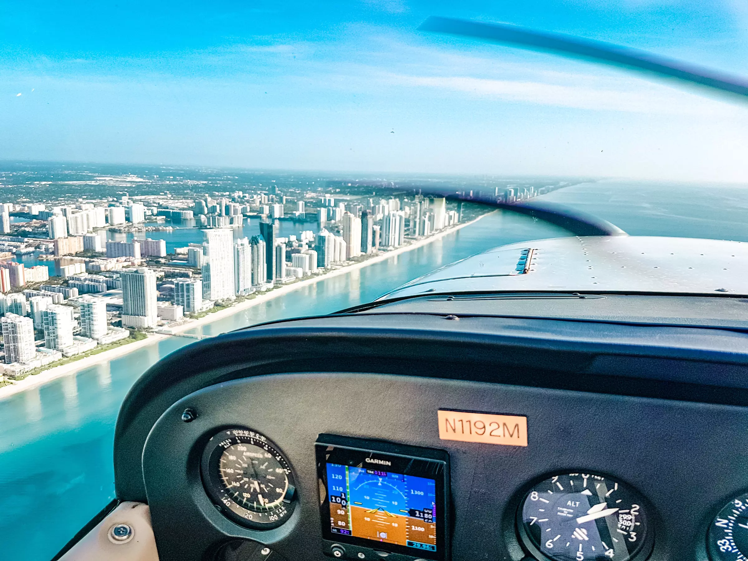 Discover The Best Views Of Miami On a Private Airplane Tour