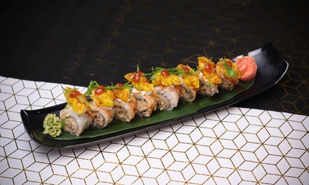 Sushi Combo for 2 - Set- 24 Pieces with salad & 2 soft beverages of choice