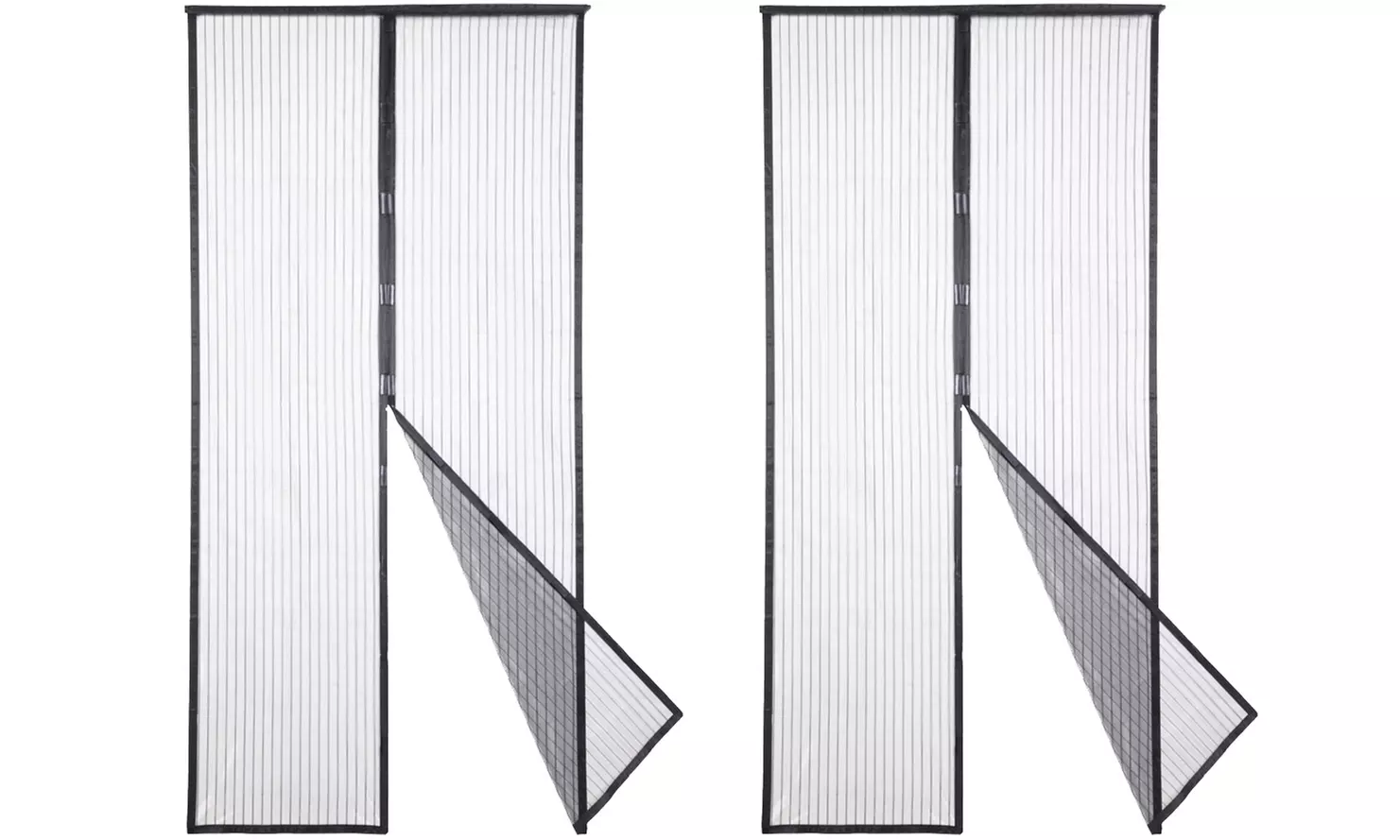 1 o 2 zanzariere con chiusura magnetica