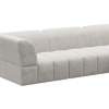 Image 7: Lena 3 Seater Fabric Sofa