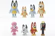 8-Pack Bluey Family and Friends Action Figure Set - Image 3
