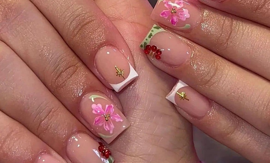 Image 7: Manicures with Color Coat, Gel, French or Acrylic + Gel Polish Options