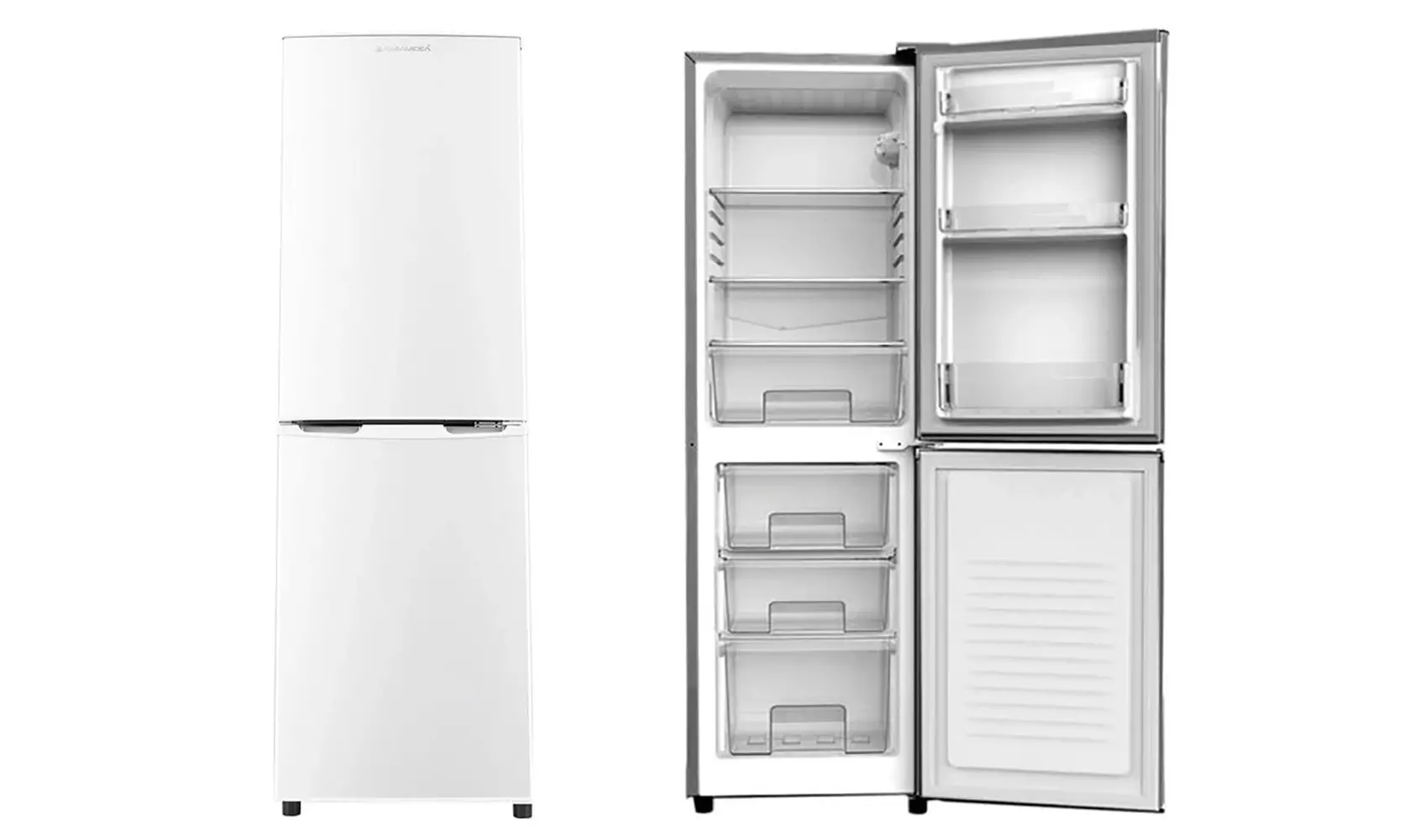 Frigo combinato 180 L dimensioni compatte Pyramidea