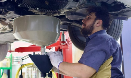 Four Cylinders Oil Change(CALTEX HAVOLINE Fully Synthetic) + Car Wash + Health Chec - Precision Pitstop Auto Repair LLC