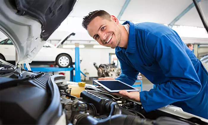 Fahrzeug-Check für das Auto