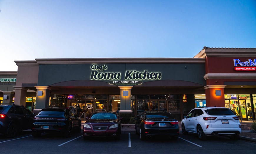 Image 4: $50 or $100 Dining Credit at Chef's Roma Kitchen