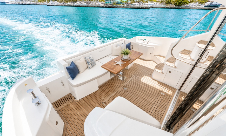Image 9: Private Yacht Adventure with Jet Skis and Free Extra Hour