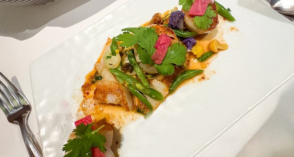 Savor a Chef-Curated Seafood Menu with Five Course Tasting Dinner!