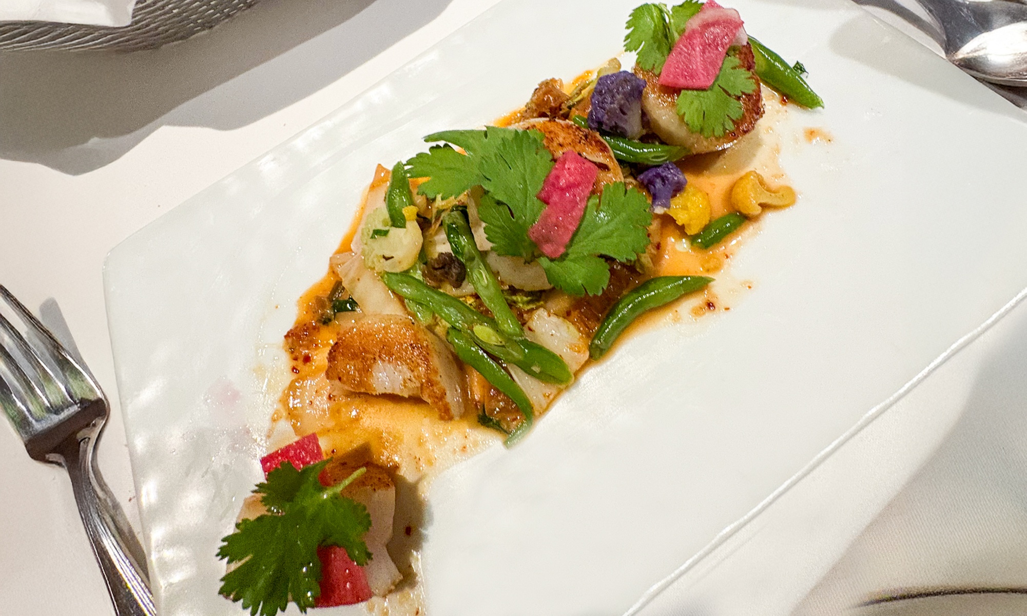 Savor a Chef-Curated Seafood Menu with Five Course Tasting Dinner!