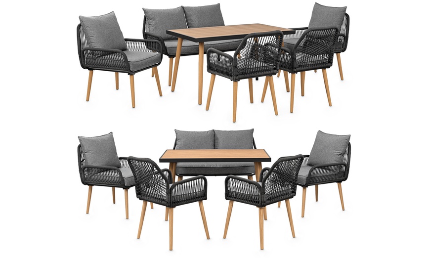 Image 18: Loungeset "Sienna" voor 4 of 6 personen