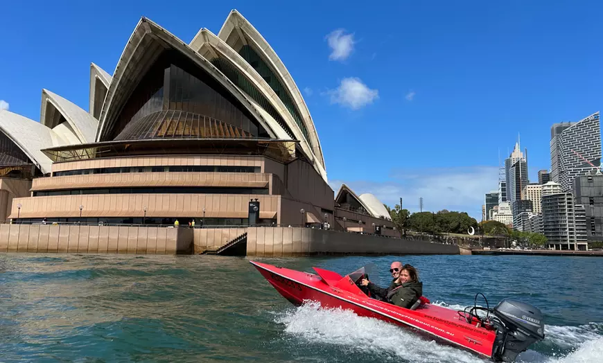Image 1: Captain Your Own Speedboat or 3-Hour Self-Drive Sydney Speedboat Tour