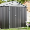 Image 5: Galvanised Metal Storage Shed