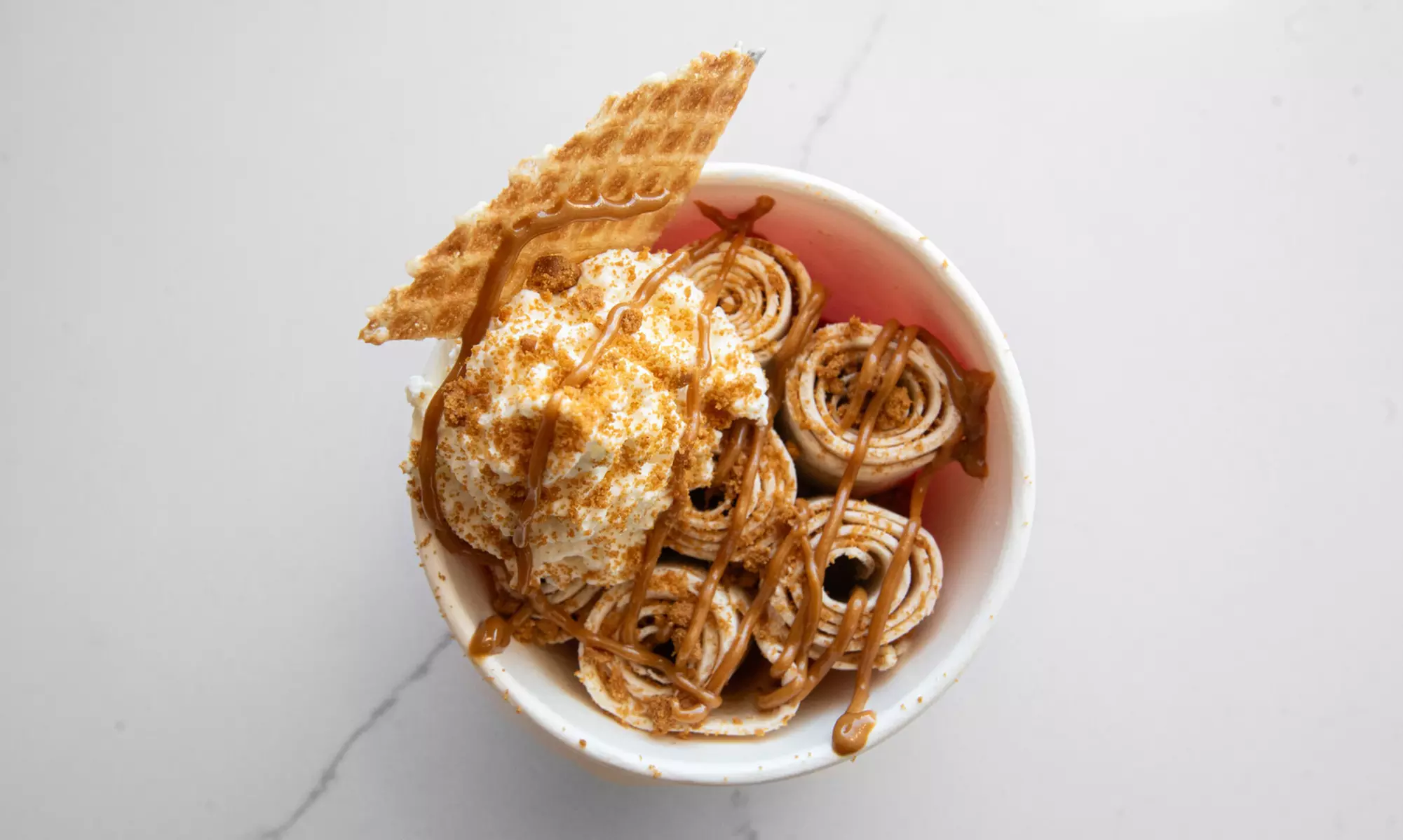 Rolled Ice Cream Cups for 1 or 2 People / Personalized Ice Cream for 4