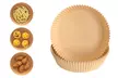 100Pcs Disposable Parchment Paper Trays for Air Fryer Oven - Second Medium