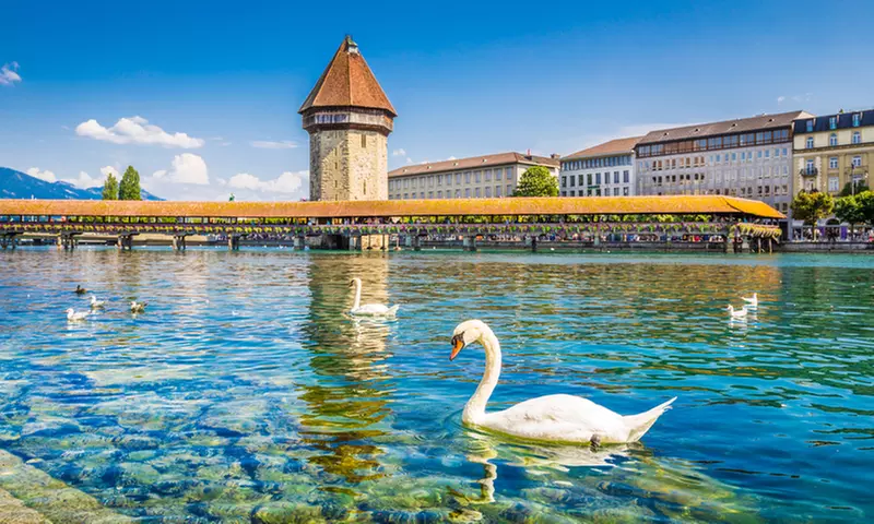 ✈ Lucerne, Interlaken & Montreux with Interlaken Express & Goldenpass