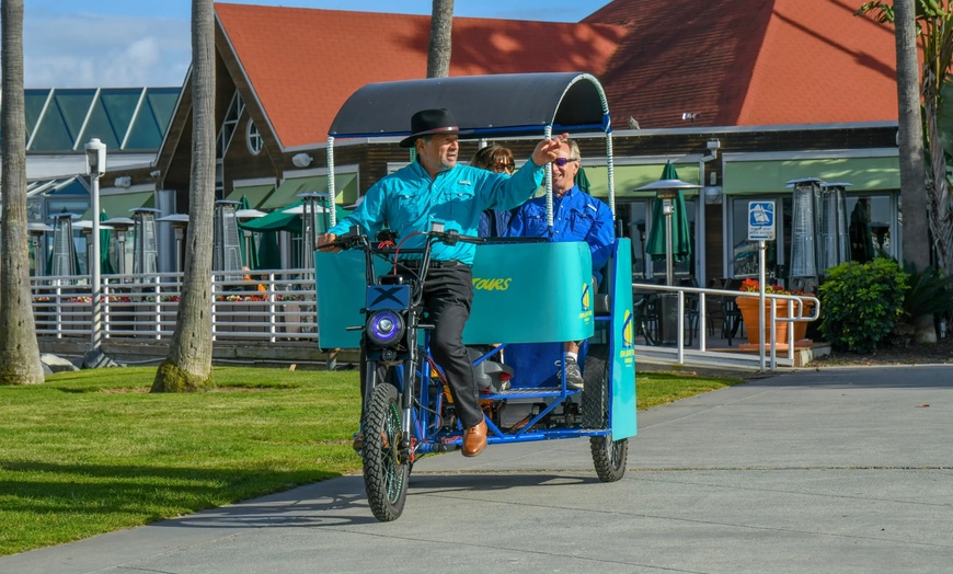 Image 3: Explore Coronado on a Pedicab Tour for Up to 6 People