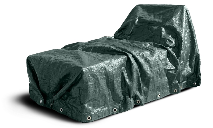 Image 14: Housse de protection pour barbecue, mobilier de jardin ou parasol