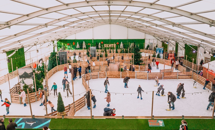 Image 1: Skate Into the Season:Under 18/Adult Ticket to Ice Skating-3 Locations