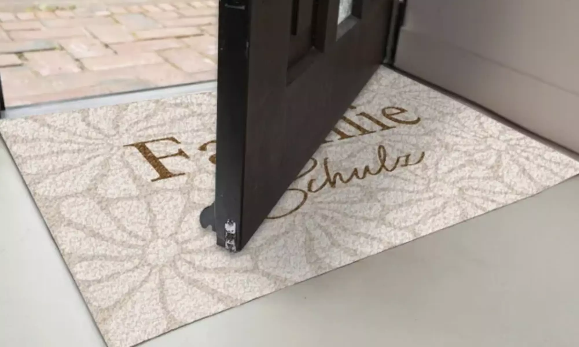 Fußmatte mit Namen in Design nach Wahl