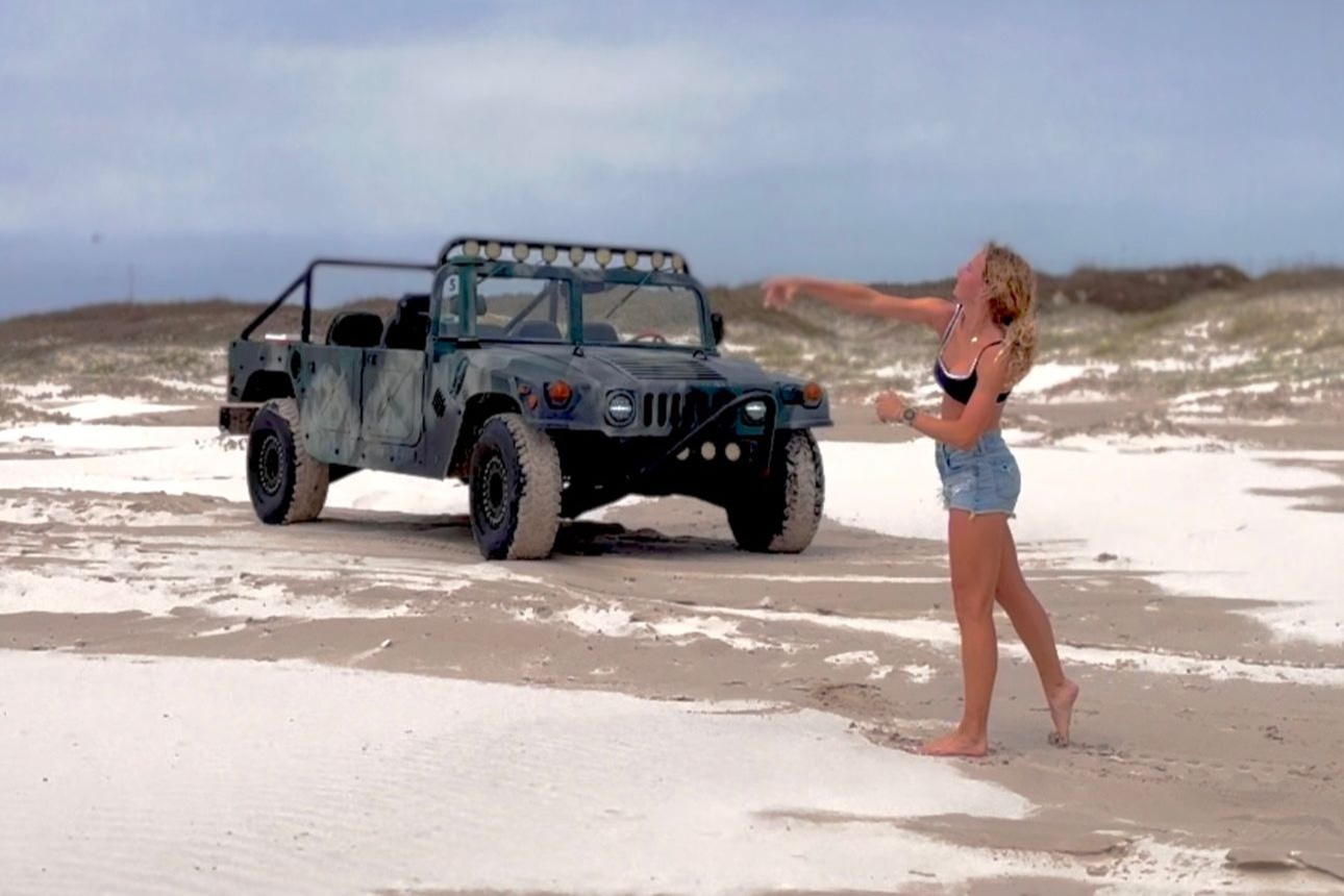 Rugged Rides, Ocean Vibes, Humvees Rental – 6-Passenger Combat Cruiser