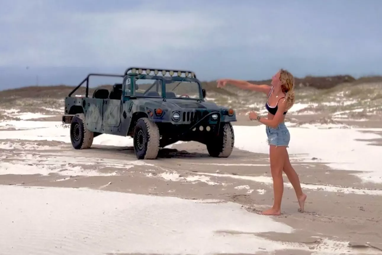 Rugged Rides, Ocean Vibes, Humvees Rental – 6-Passenger Combat Cruiser