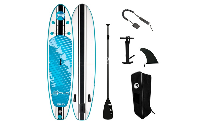 Image 4: Tabla de stand-up paddle hinchable o leash de Rohe