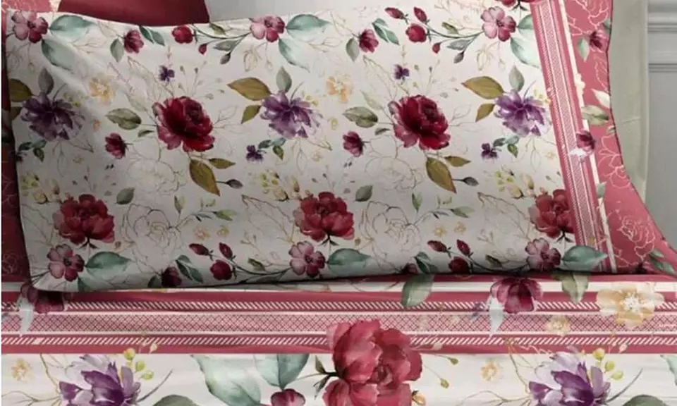 Laura Biagiotti Baumwoll-Bettwäsche-Set für Doppelbett