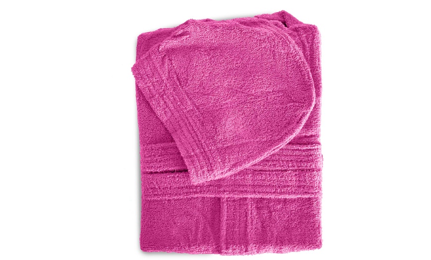 Image 17: Accappatoio bambino in 100% cotone