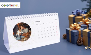 Up to Ten Personalised A5 Photo Calendars from Colorland