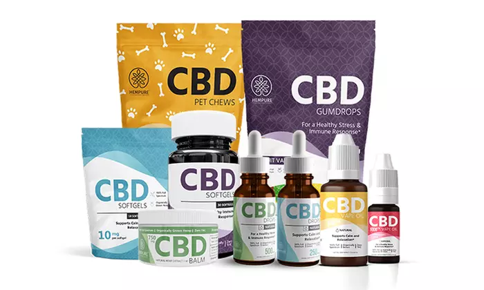 $35 for $50 Worth of CBD Products from Hempure - Primary Image