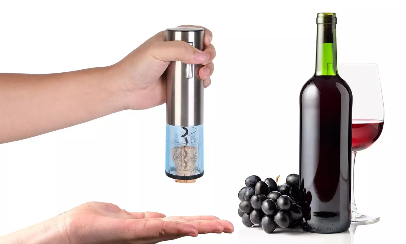 NewHome 4-In-1 Electric Wine Bottle Opener Set