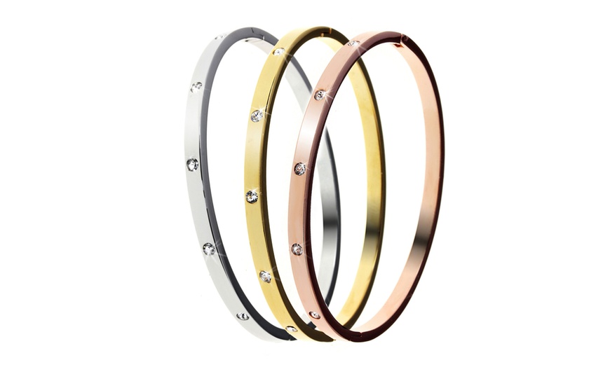 Image 12: SC Crystal Sparkling Crystal Bracelets in Various Styles