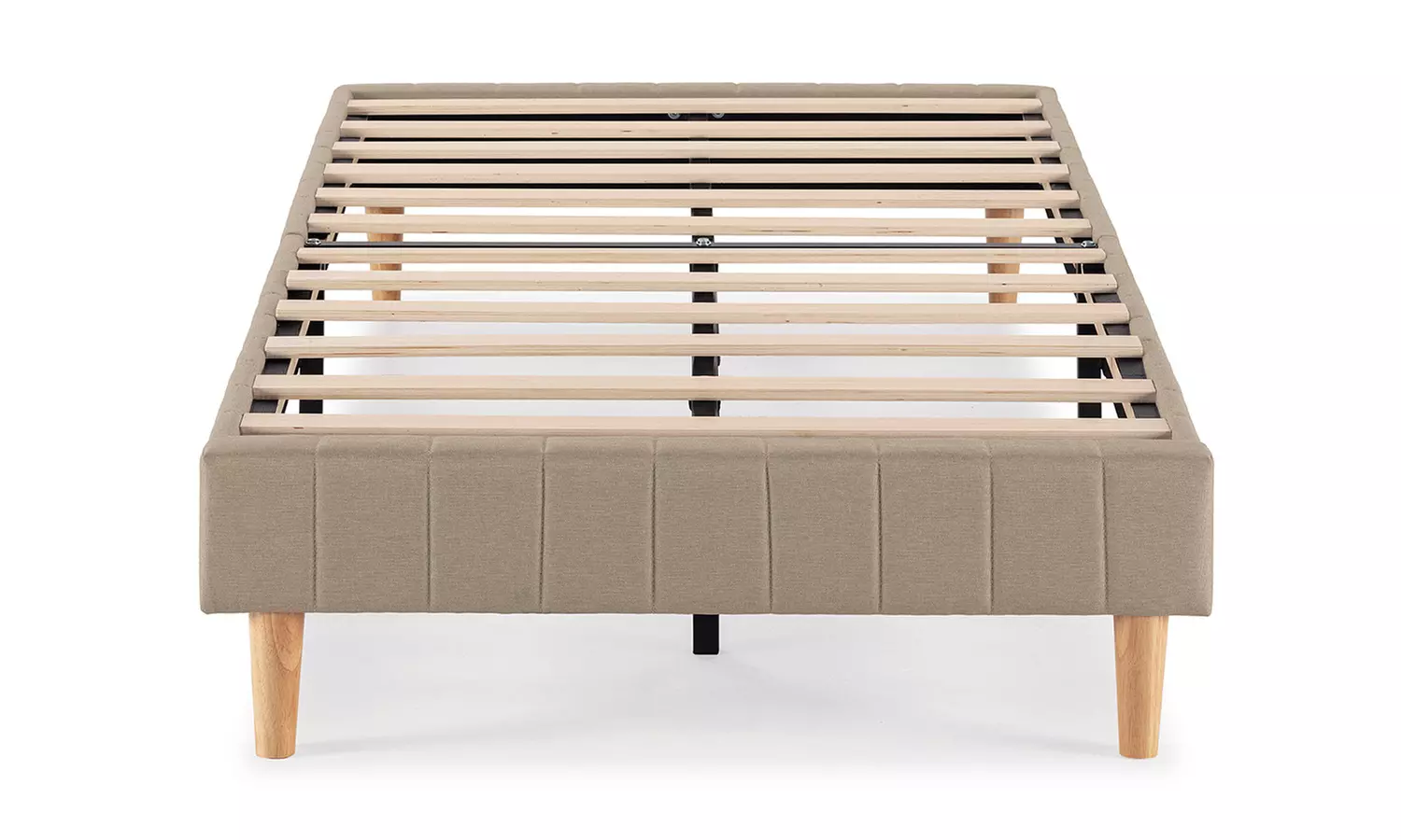 Gepolstertes Bettgestell „Eris“ mit Lattenrost