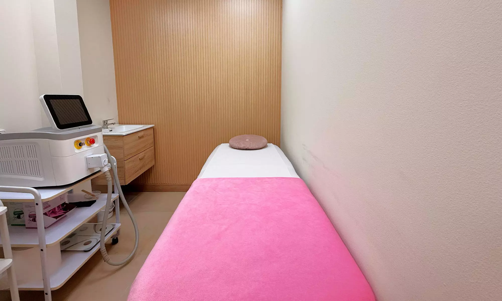 Depilación láser trionda en zona mini, pequeña, mediana o grande