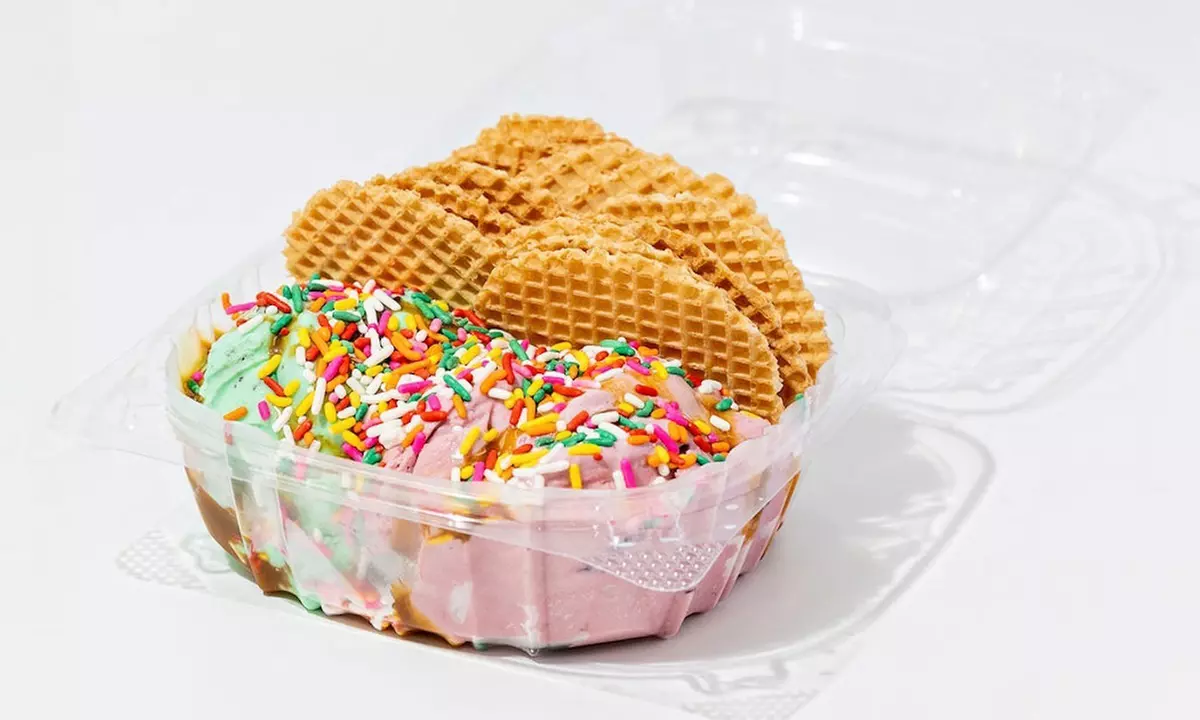 Cool Down with Cafe Affogato, One Personal or Large Ice Cream with Nachos at Delicias Cuban Bakery(Up to 50%Off) - Second Medium