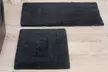 Reversible 100% Cotton Bath Mat Set (2 Piece) by Lavish Home - Second Medium