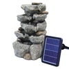 Image 2: Outdoor LED Rockery Water Feature with 4 Styles