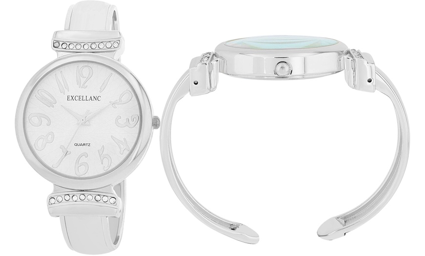 Image 21: Montre pour femme avec bracelet jonc Excellanc