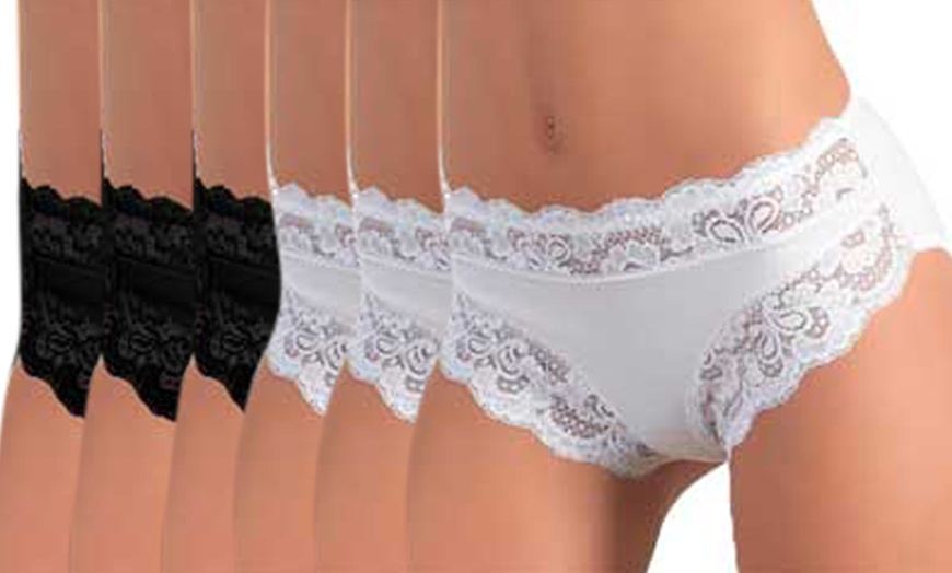 Image 2: Pack di 6 culotte, slip o perizoma Intimami
