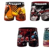 Image 9: Lots de 5 boxers en microfibre divers univers FREEGUN pour homme