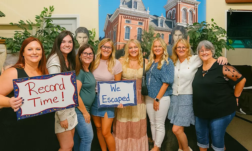 Escape Room Admission for Three, Four, Five, Six, Seven, or Eight
