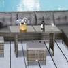Image 9: Outsunny 8 Seater Rattan Effect Garden Dining Set with Table
