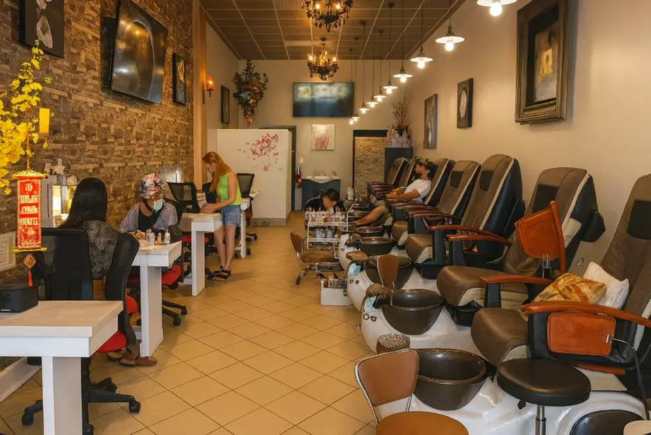 Manicure/Pedicure & Mani-Pedi, Wine & Cookies, Optional Foot Massage