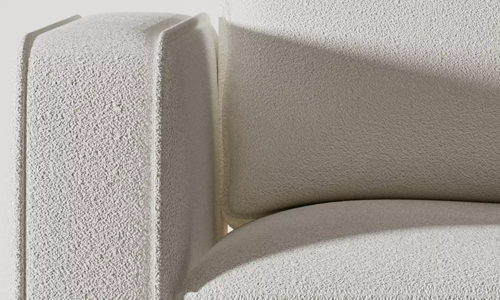 Canapé convertible 3 places "Cooper" de Kocoon