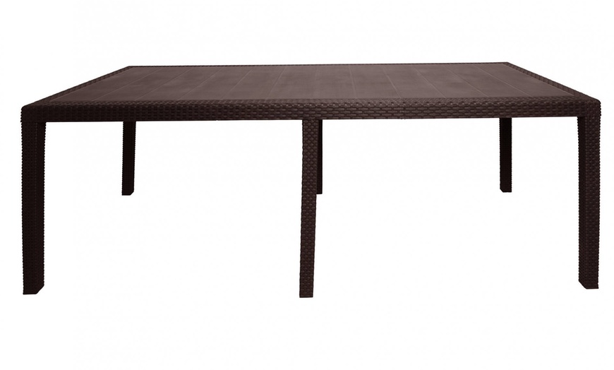 Image 17: Table d'extérieur rectangulaire extensible